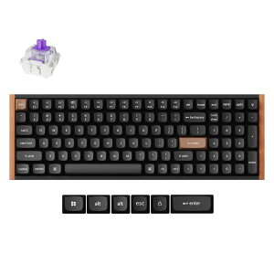 Keychron K4 HE �}�O�l�b�g�X�C�b�`���� QMK ���C�����X �J�X�^���L�[�{�[�h