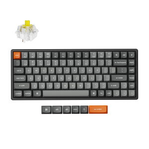 Keychron K2 Max QMK ���C�����X�J�X�^���E���J�j�J���L�[�{�[�h_�}���`�y�A�����O_75%_�I�t�B�X_�e�����[�N_����L�[�{�[�h_QMK_�z�b�g�X���b�v_macOS_Windows_iOS_Android_Linux_�A���~�{�f�B_PBT�L�[�L���b