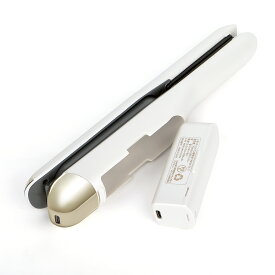 Meryshow MS-2612コードレスヘアアイロン専用電池交換バッテリー モバイルバッテリー機能付き ホワイト