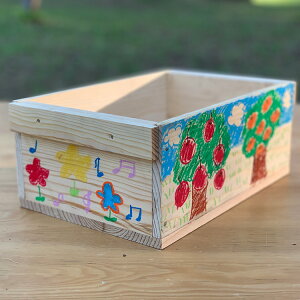 楽天市場 新商品 木箱組立キット Diy イベント ワークショップ 手作り 箱作り りんご箱 ミニりんご箱作り体験 W19 5 D31 H12cm 青森 学習 工作 農業活性化 コロナに負けずに楽しもう 必要なものは金槌だけ 大量注文可能 送料無料 木のはこ屋 楽天市場店