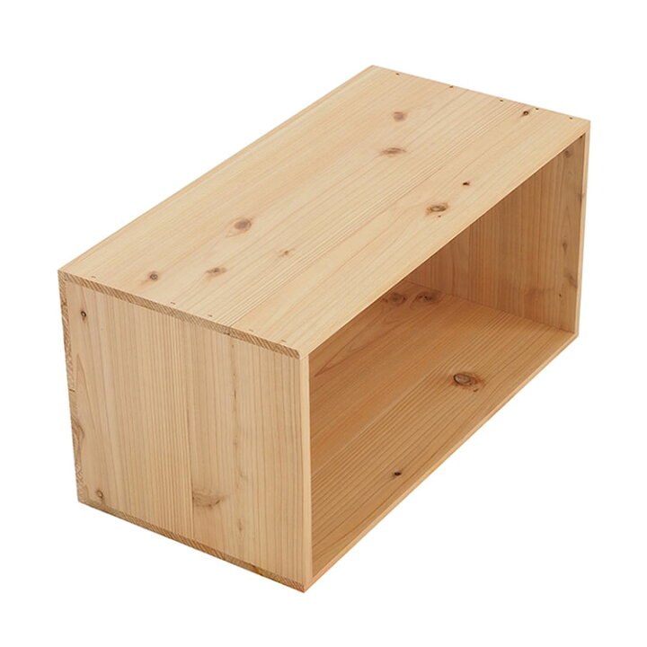 新品 りんご箱 2箱 // 収納 木箱 ウッドボックス ガーデニング 薪入れ 