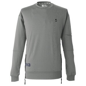 FIVES ハイテクスエット ファイブス スウェット トレーナー ジャージ 吸湿発熱 帯電防止 消臭機能 ストレッチ スポーツ アウトドア 作業着 サイドファスナー メンズ レディース ユニセックス