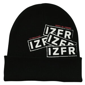 【即日出荷】アイズフロンティア ニットキャップ #90082 コットン100% ロゴ 帽子 メンズ レディース ユニセックス 男女兼用 吸湿 保湿 ブラック レッド 作業 アウトドア