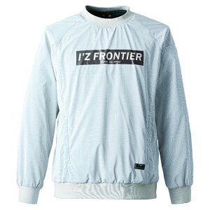 アイズフロンティア 防風ストレッチピステ I'Z FRONTIER ピステ パーカー プルオーバー 防風 作業着 作業服 長袖 スポーツウェア トレーニング 裏フリース #9021 M L LL 3L 4L グレー ブラック 秋 冬