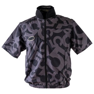 ペルチェ半袖ウエア ファン付き作業服 バッテリー ペルチェ ハイブリッド ファンセット ジャケット 空調作業服 ワークウエア チタン加工 消臭 UVカット 紫外線カット 夏 暑さ対策 猛暑 涼し