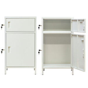 組立品 宅配ボックス 2ドア ハイタイプ 宅配 玄関ボックス 鍵付き 80L スチール製 盗難防止