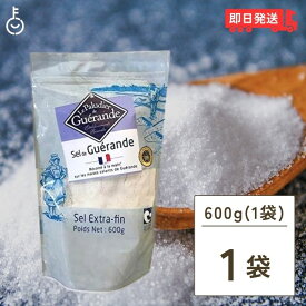 【25日限定ポイント2倍！最大2000円OFF】 ゲランドの塩 微粒 600g エクストラファン 調味料 食塩 セルマランドゲランド 製菓 製パン お菓子 お料理に 塩 業務用 フランス 塩 ソルト 海塩 ゲランド 高級レストラン 父の日 早割