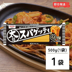 【マラソン限定！最大2000円OFF】 昭和産業 太麺 スパゲッティ 2.2mm 500g 1袋 SHOWA 昭和 ショーワ 太麺スパゲッティ 太麺スパゲティ 太麺パスタ スパゲッティ スパゲティ パスタ 乾麺 麺 業務用 大容量 家庭用 ランキング2026 ポイント消化 福袋