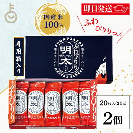 【レビュー投稿で500円OFFクーポン】 ふくや ふわぴりり 明太せんべい 20枚 36g 2個 明太子 めんたいせんべい 明太煎餅 せんべい 煎餅 めんたいこ 明太子せんべい お菓子 おせんべい お土産 贈り物 ランキング 業務用 大容量 送料無料 ブラックフライデー2025