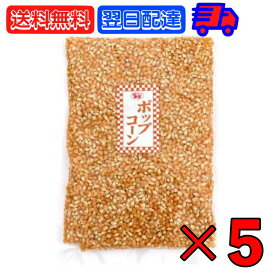 【6/1限定！ポイント5倍 最大2000円OFF】 幸田商店 ポップコーン 1kg 5個 業務用 アメリカ産 GMOフリー とうもろこし 遺伝子組み換えではない 大容量 お徳用 コーン 海外菓子 スナック菓子 ホームシアター 映画のお供 パーティー 手作り お試し ポイント消化 買い回り