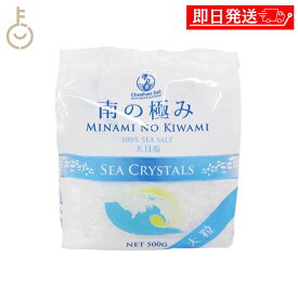 【レビュー投稿で500円OFFクーポン】 南の極み シークリスタル 大粒 500g 1個 調味料 塩 しお 天日結晶 天日塩 海水 食品 料理 パスタ 塩漬 保存食 バスソルト オーストラリア ランキング 業務用 大容量 送料無料 ポイント消化 福袋 父の日 早割 送料無料