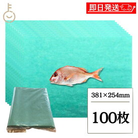 【レビュー投稿で500円OFFクーポン】 グリーンパーチ紙 100枚 8切 381mm×254mm 1個 キッチンペーパー ペーパータオル コンパクト 浜田紙業 魚を包む緑の紙 魚 緑の紙 グリーンパーチ紙 グリーンシート 青紙 吸水紙 保鮮紙 おさかなパックン 津本式 業務用 ランキング