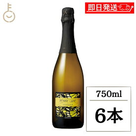 【マラソン限定！最大2000円OFF】 金賞受賞 スパークリングワイン ベルーナ ペニー・レーン・スパークリング 白泡 750ml 6本 辛口 白 発泡 白発泡 オーストラリア スパークリングワイン ワイン 金賞 受賞 ギフト 詰め合わせ まとめ買い ランキング 大容量 送料無料 福袋