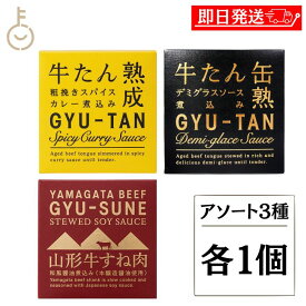 【レビュー投稿で500円OFFクーポン】 木の屋石巻水産 牛たん すね肉 組み合わせ 3種 各1個 缶詰 牛たん デミグラスソース煮込み 粗挽きスパイスカレー煮込み 山形牛 すね肉 和風醤油煮込み ギフト 非常食 備蓄 アソート まとめ買い ポイント消化 送料無料 福袋