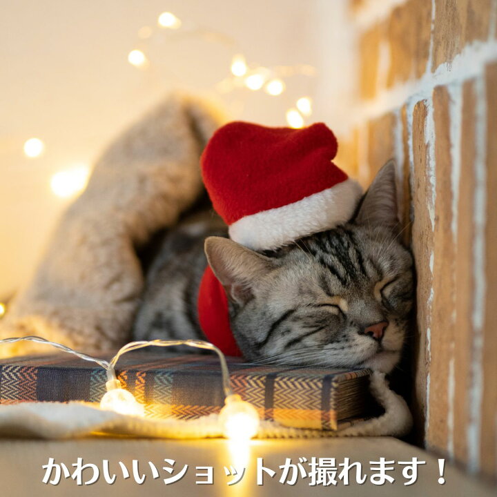 楽天市場 今だけ ポイント10倍 猫用 ペット服 クリスマス 猫 かわいい クリスマス サンタマント コスプレ コスチューム 写真撮影 ペット用品 ギフト プレゼント パーティ 小型犬 インスタ 年賀状 クリスマスカード 猫のお洋服 キーテイル キーテイル 猫の爪とぎ