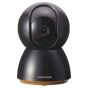 \本日ポイント3倍!/ ペットカメラ 見守りカメラ 猫 マルカン ナクラム WI-FI ミマモリ スマホ 連動 スマフォ 対応 首振り ナイトモード 会話機能 実時間映像 検知通知 両面シール 水平回転