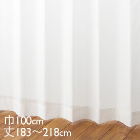 KEYUCA ケユカ カーテン レース アイボリー ウォッシャブル UVカット 遮熱 ecolier（エコリエ） 巾100×丈183～218cm TDOL7922