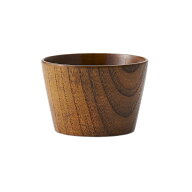 【KEYUCA公式店】ケユカ [山中塗] 天然木 そば猪口[そば猪口 天然木 そばちょこ 丼 お椀 和食器 男性用 …