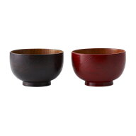【KEYUCA公式店】ケユカ [山中塗] 天然木 タタキサビ椀[茶碗 おしゃれ 丼 お椀 ボウル ごはん 味噌汁 汁…