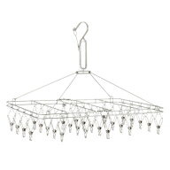 【KEYUCA公式店】ケユカ AST 絡まりにくいステンレスピンチハンガー27個付き[洗濯用品 洗濯ばさみ 洗濯物…