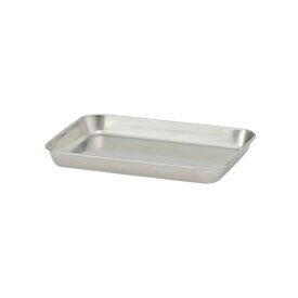 【KEYUCA公式店】ケユカ ステンレス調理トレー 13.5×18.5cm [日本製 国産 キッチン用品 調理器具 ステンレストレー 食洗器対応 下ごしらえ 無地 シンプル おしゃれ 通販]【グッドプライス】