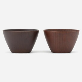 【KEYUCA公式店】ケユカ [山中塗] 食洗 天然ナツメ ナナメ椀[汁椀 お椀 お茶碗 味噌汁椀 ボウル スープボール 木製 食器洗浄機対応 食洗機対応 和食器 ななめ椀 オシャレ モダン シンプル 日本製 ライトブラウン ダークブラウン 結婚祝い 汁碗 スープボウル おわん お碗]