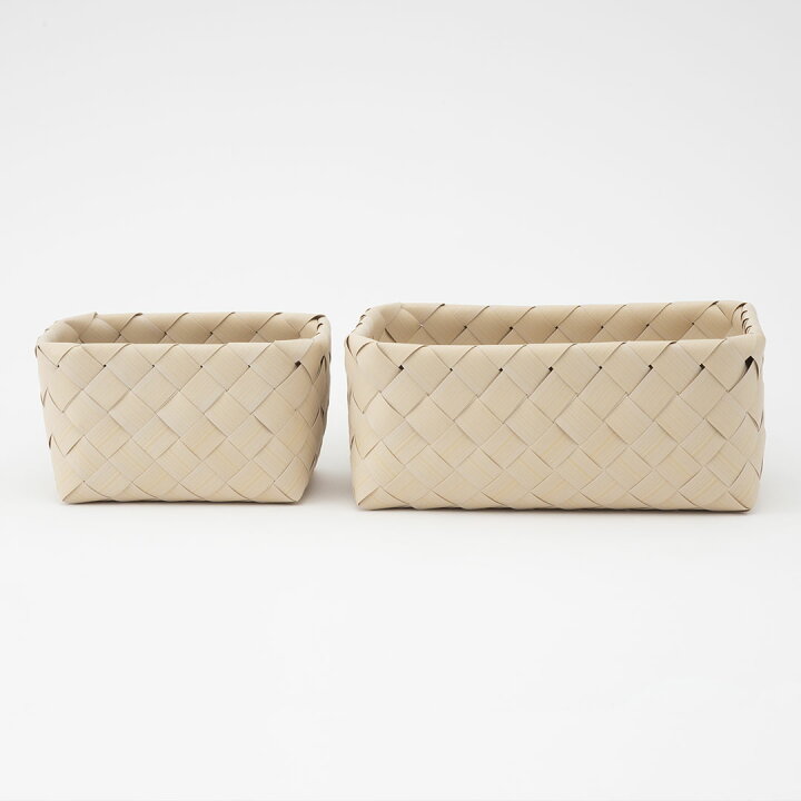 楽天市場】【KEYUCA公式店】ケユカ 洗えるバスケット スリム中深 W18  