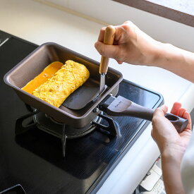 【KEYUCA公式店】ケユカ Timant IH玉子焼き器[卵焼き器 IH エッグパン 玉子焼き器 ダイヤモンドコーティング フライパン フッ素 調理器具 キッチングッズ キッチン用品 料理 モダン 結婚祝い 引越し祝い 玉子焼き 卵焼き 直火ok ダイヤモンドコートパン ダイヤモンドコート]