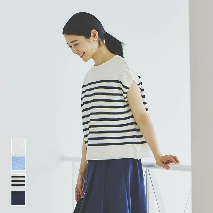 楽天市場】【KEYUCA公式店】ケユカ ガーターフレンチスリーブニット 