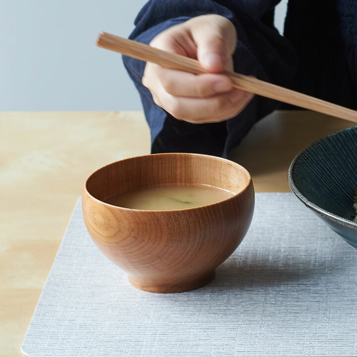 KEYUCA公式店 ケユカ 山中塗 食洗 国産椀 サクラ 日本製 国産 食器 お椀 汁椀 無地 シンプル おしゃれ おわん 汁碗 味噌汁椀 スープボウル スープボール 木製 和食器 ボウル テーブルウェア うつわ 山中漆器 漆器 スープ マルチボウル 味噌汁 椀 碗 漆