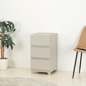 【KEYUCA公式店】ケユカ 壁付デコニーシーヴォ3段[家具 収納 箪笥 タンス 国産 日本製 衣装ケース クローゼット ランドリーチェスト 衣装棚 衣装タンス 衣類収納 洋服タンス 洋服ダンス 洋服