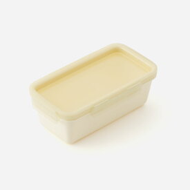 【KEYUCA公式店】ケユカ 楽に洗えてスリムなランチボックス 340ml クリームイエロー [弁当箱 ランチボックス 1段 ミニサイズ 大人 子供 男性用 女性用 食洗器対応 電子レンジ対応 シンプル 新生活 通販]【グッドプライス】
