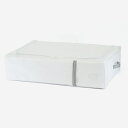 【KEYUCA公式店】ケユカ 【WEB限定】 すきま収納 掛けふとん用[収納ボックス クローゼット 毛布 タオルケット スタイリッシュ 通気性抜群 防虫ポケット付き 掛け布団 収納 ケース 布団収納 布団ケース ふとん 収納袋 立てる 布団 収納ケース 隙間収納 布団収納袋 羽毛布団]