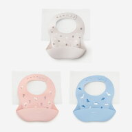 【ラッピング対象】【KEYUCA公式店】ケユカ 抗菌シリコンビブ ポーチ付[ベビー用品 子供 スタイ かわいい…