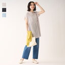 【KEYUCA公式店】ケユカ【すごナノ撥水】フレンチスリーブペプラムチュニック[レディース トップス チュニック フレンチスリーブ ペプラム 撥水 おしゃれ 30代 40代 50代 洗える ウォッシャブル 通販]