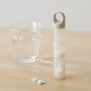 【KEYUCA公式店】ケユカ スティックタイプのピルケース ライトグレー [薬入れ 3回分 携帯 サプリメントケース 小物ケ…