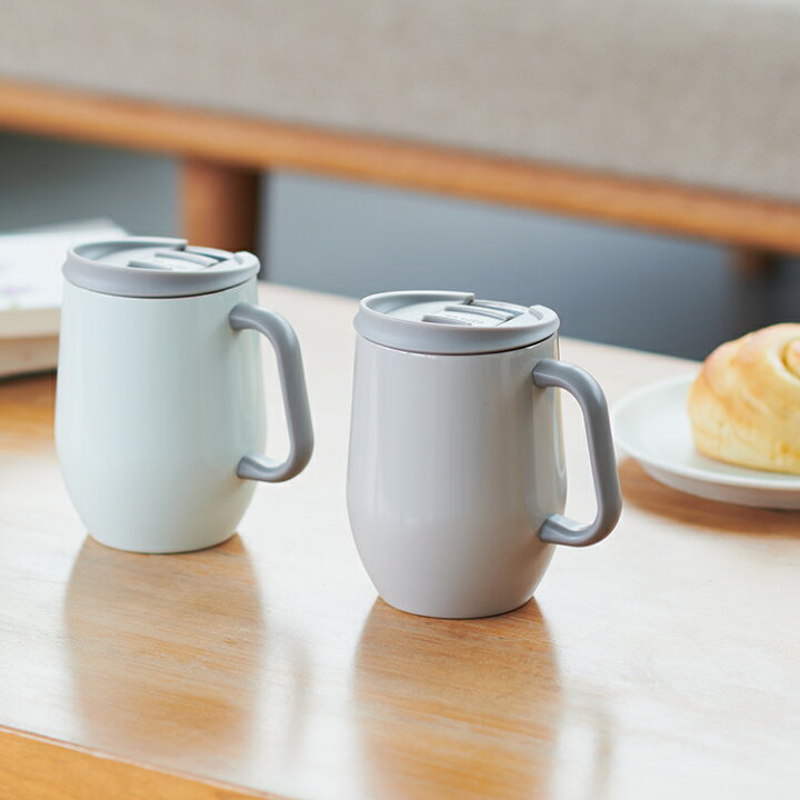 楽天市場 Keyuca公式店 ケユカ スームステンレスマグ 280ml 食器 コップ マグカップ 保温 保冷 フタ付き 無地 シンプル おしゃれ 通販 Keyuca