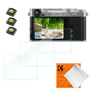K&F CONCEPT �x�m�t�C���� XE5/XM5��p�y3���Z�b�g�z�J�����p�t���ی�K���X�t�B���� | 9H�����K���X 0.3mm �� �����K���X ���h�~ �C�A���X �ϏՌ� �����z�� ������ ��U�h�~ �J�����p�ی�t�B���� 