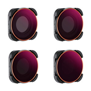 K&F CONCEPT GoPro Hero 12/Hero 11/Hero 10/Hero 9 Black�p�t�B���^�[�Z�b�g�@ND8/PL+ND16/PL+ND32/PL+ND64/PL ���{��AGC���w�K���X 28�w�i�m�R�[�e�B���O ���������L�Y�h�~