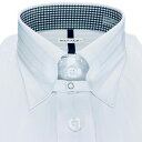 ワイシャツ 長袖 メンズ ドレスシャツ 形態安定 白ドビー ストライプ レギュラー タブカラー シャツ ドレスシャツ ビジネス お洒落着 kf2080-1