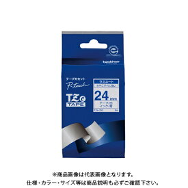 ブラザー販売 ピータッチテープ24mm白/青 TZE-253