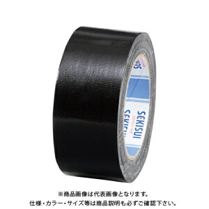 積水化学 カラー布テープ廉価版NO.600V 黒 600Vカラー 50X25 クロ