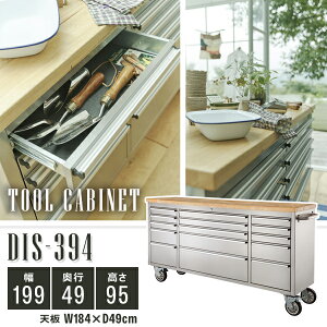 �y�����ʓr�z�y�����i�z�c�[���L���r�l�b�g �V���o�[ �X�e�����X�� W199×D49×H95 ���J AZUMAYA DIS-394