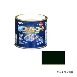 アサヒペン AP 水性スーパーコート 1/5L アイリッシュグリーン
