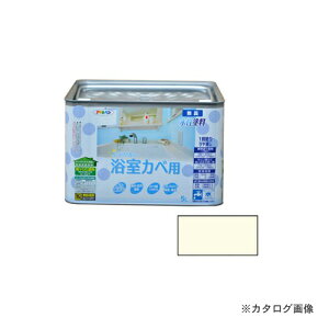 アサヒペン AP NEW 水性インテリアカラー浴室カベ 5L (アイボリー)