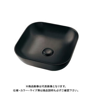 カクダイ KAKUDAI LY-493232-D 角型手洗器マットブラック LY-493232-D