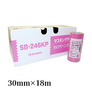J KAMOI ZtN[jO{[hp}XLOe[v No.SB246KP 30mm×18m 40 #267394