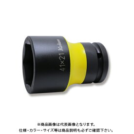 コーケン ko-ken 3/4"(19mm)SQ. インパクトホイールナットソケット(コンビネーションタイプ/薄肉色付) 41mmx21mm PW6P-41x21