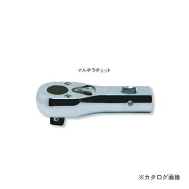 コーケン ko-ken 3/8"(9.5mm) 3753SM 24歯 2段爪 マルチラチェット ソドーシステム 全長81mm