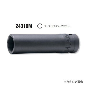 �R�[�P�� ko-ken 1/2(12.7mm) 24310M-15mm �T�[�t�F�C�X�C���_�X�g���A���f�B�[�v�\�P�b�g �S��77mm